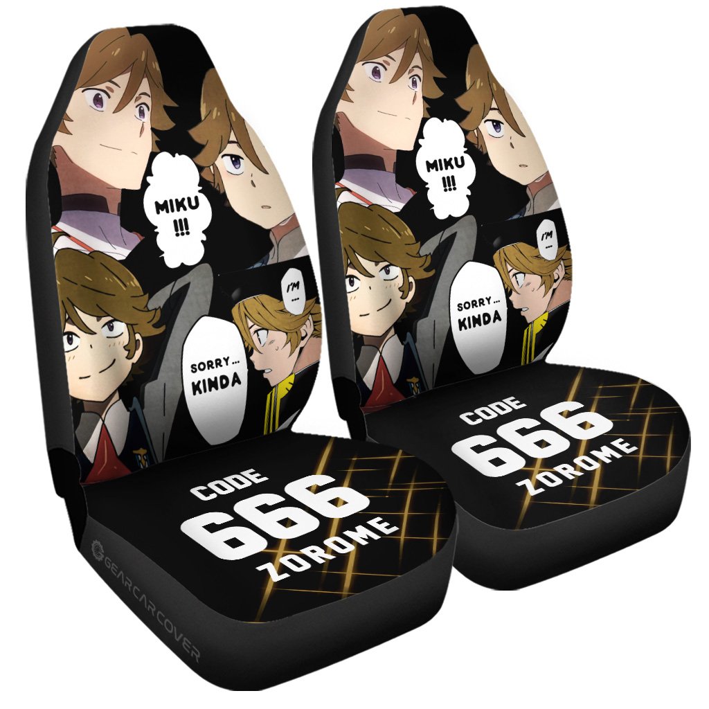 Code:666 Zorome Car Seat Covers Custom Car Accessories - Gearcarcover - 3