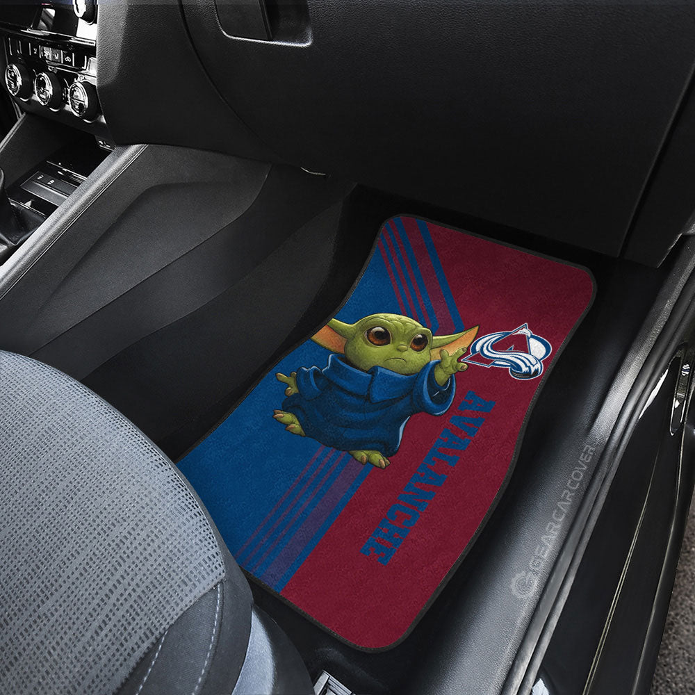 Colorado Avalanche Car Floor Mats Custom Car Accessories - Gearcarcover - 3