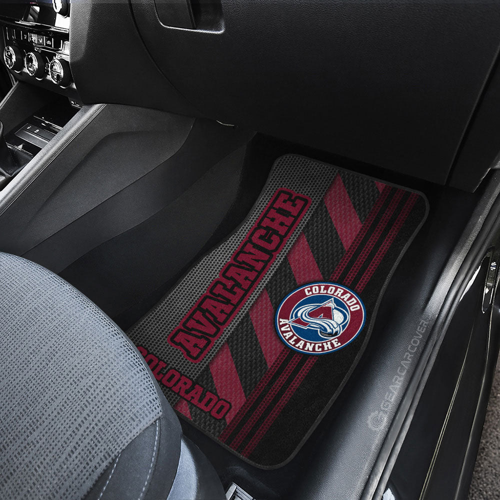 Colorado Avalanche Car Floor Mats Custom Car Accessories - Gearcarcover - 3