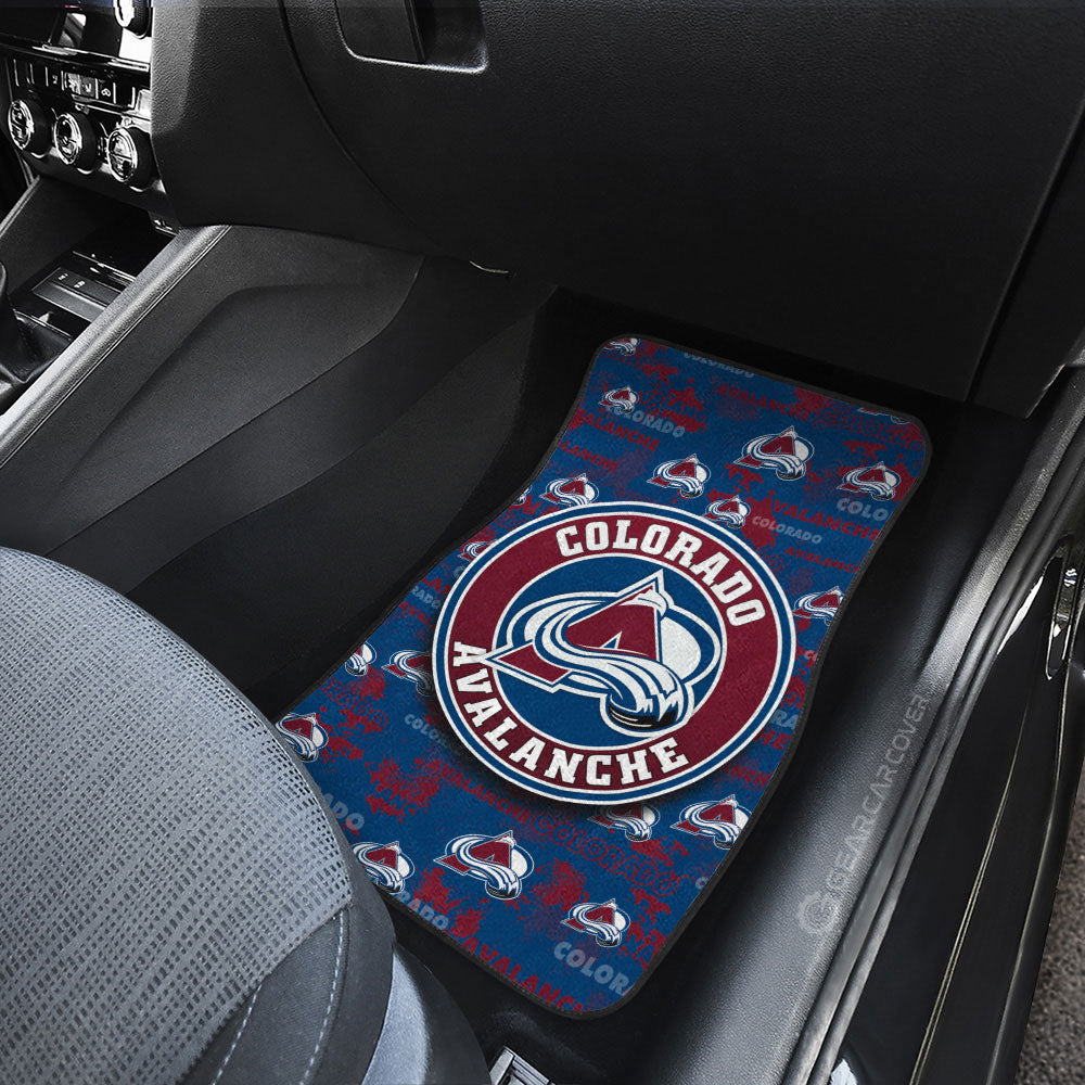 Colorado Avalanche Car Floor Mats Custom Car Accessories - Gearcarcover - 3