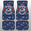 Colorado Avalanche Car Floor Mats Custom Car Accessories - Gearcarcover - 1