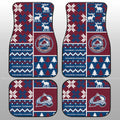 Colorado Avalanche Car Floor Mats Custom Ugly Style Car Accessories - Gearcarcover - 1