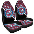 Colorado Avalanche Car Seat Covers Custom Car Accessories For Fans - Gearcarcover - 3