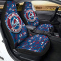 Colorado Avalanche Car Seat Covers Custom Car Accessories - Gearcarcover - 2