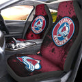 Colorado Avalanche Car Seat Covers Custom Car Accessories - Gearcarcover - 1