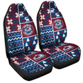 Colorado Avalanche Car Seat Covers Custom Ugly Style Car Accessories - Gearcarcover - 3