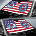Colorado Avalanche Car Sunshade Custom Car Accessories - Gearcarcover - 2