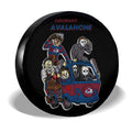 Colorado Avalanche Spare Tire Covers Horror Characters Car Accessories - Gearcarcover - 3
