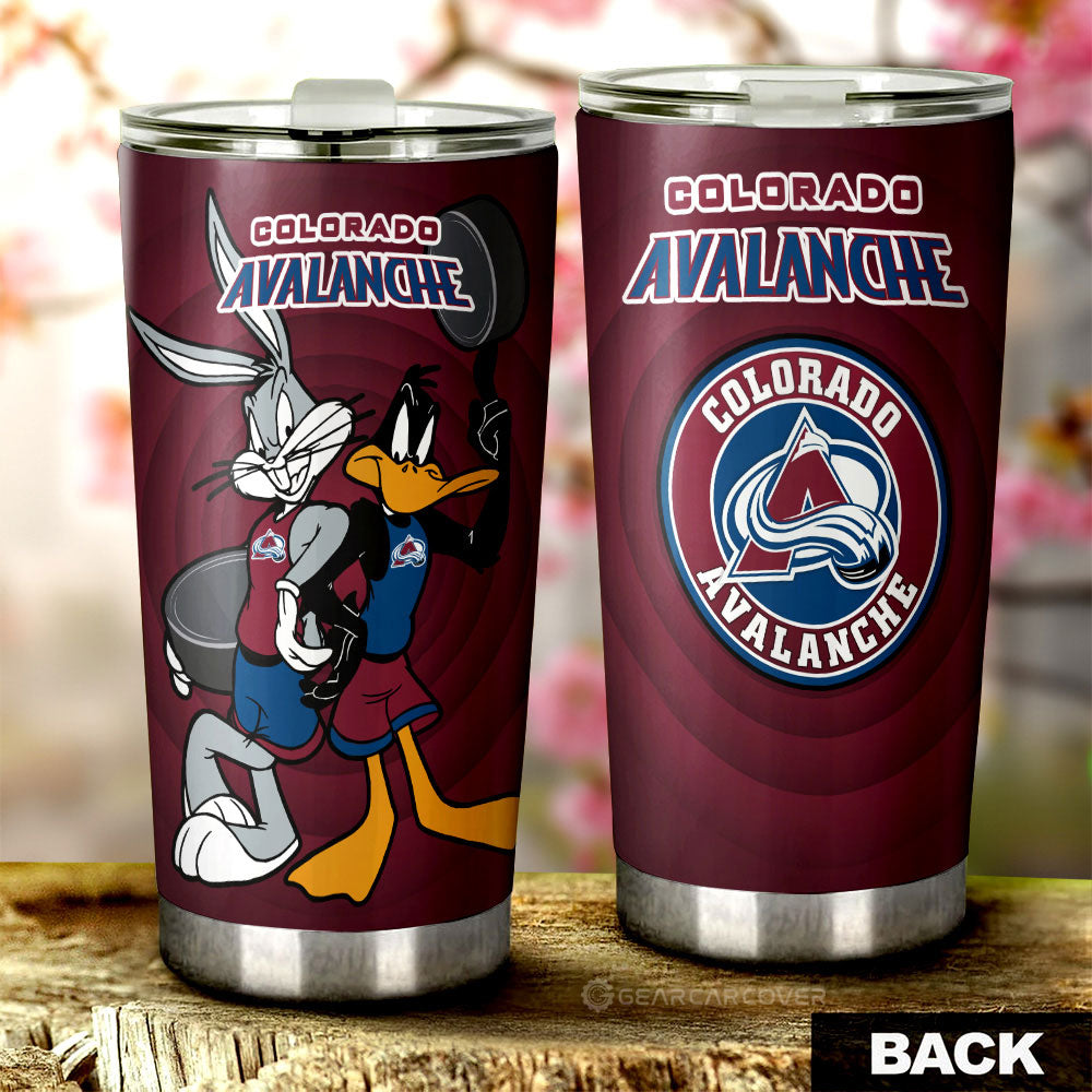 Colorado Avalanche Tumbler Cup Custom Car Accessories - Gearcarcover - 1