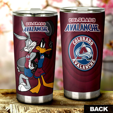 Colorado Avalanche Tumbler Cup Custom Car Accessories - Gearcarcover - 1
