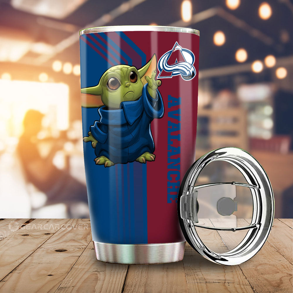 Colorado Avalanche Tumbler Cup Custom Car Accessories - Gearcarcover - 1