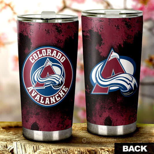Colorado Avalanche Tumbler Cup Custom Car Accessories - Gearcarcover - 1