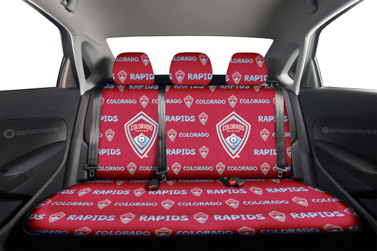 Colorado Rapids Car Back Seat Covers Sporty Team Collection - Gearcarcover - 2