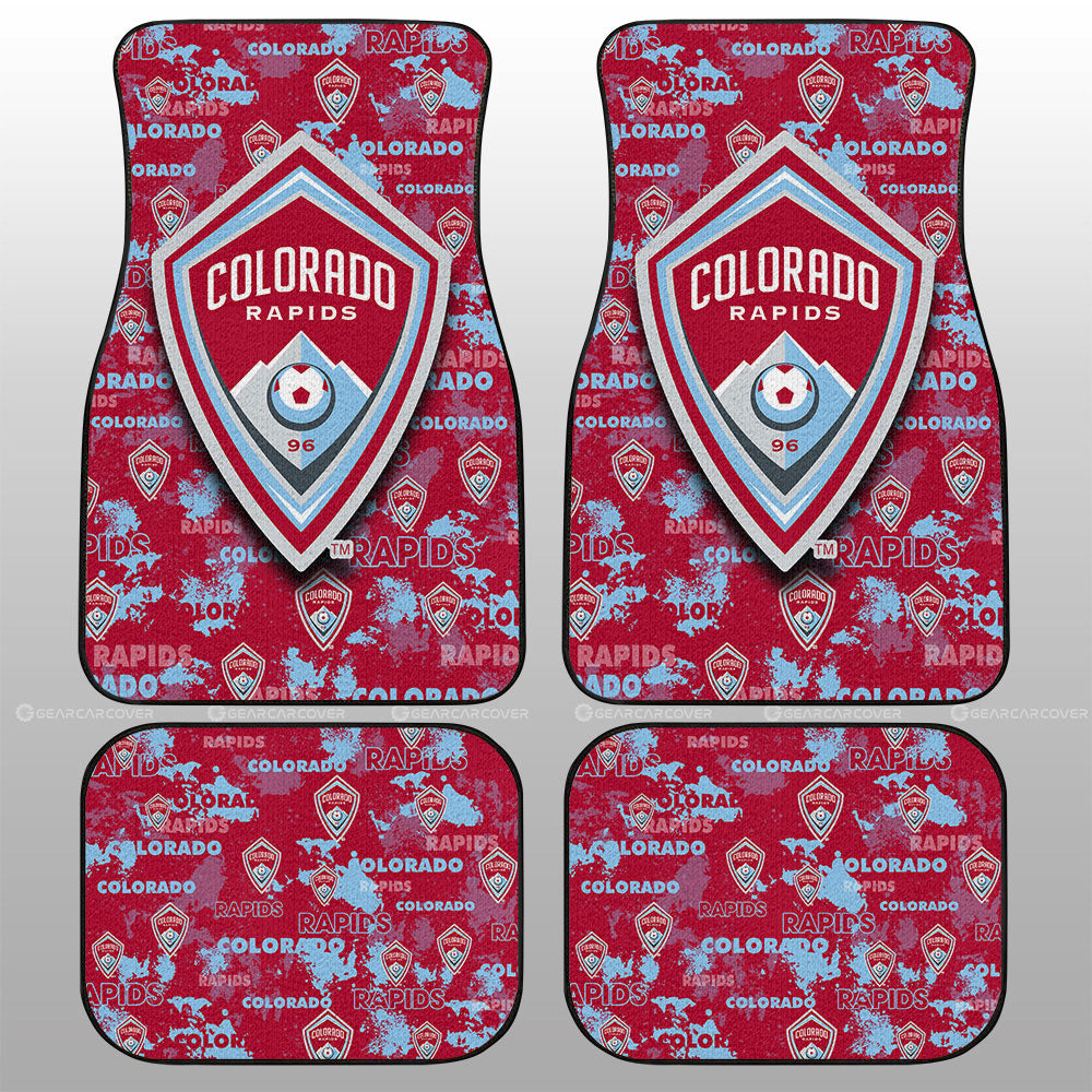Colorado Rapids Car Floor Mats Custom Car Accessories - Gearcarcover - 1