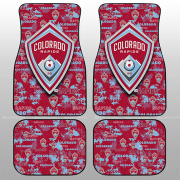 Colorado Rapids Car Floor Mats Custom Car Accessories - Gearcarcover - 1