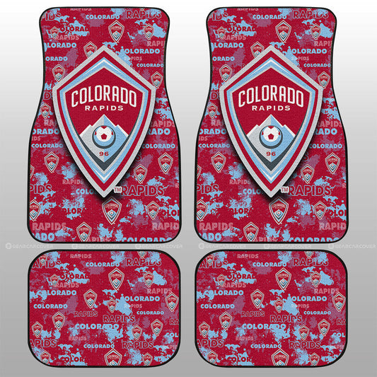 Colorado Rapids Car Floor Mats Custom Car Accessories - Gearcarcover - 1