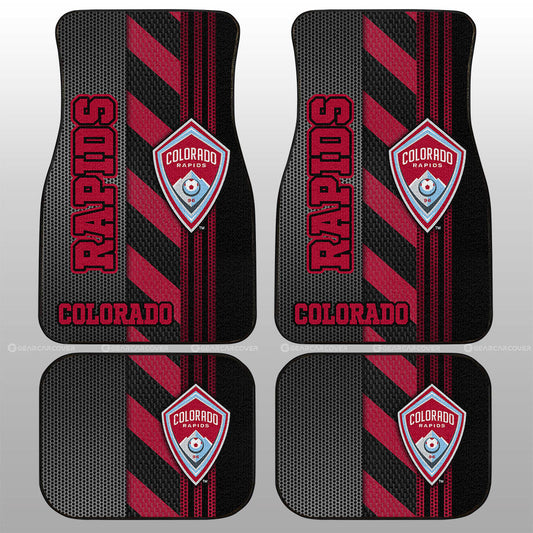 Colorado Rapids Car Floor Mats Custom Car Accessories - Gearcarcover - 1