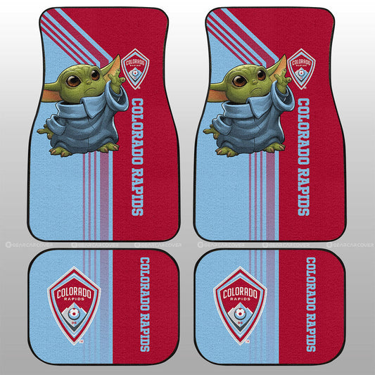 Colorado Rapids Car Floor Mats Custom Car Accessories - Gearcarcover - 1