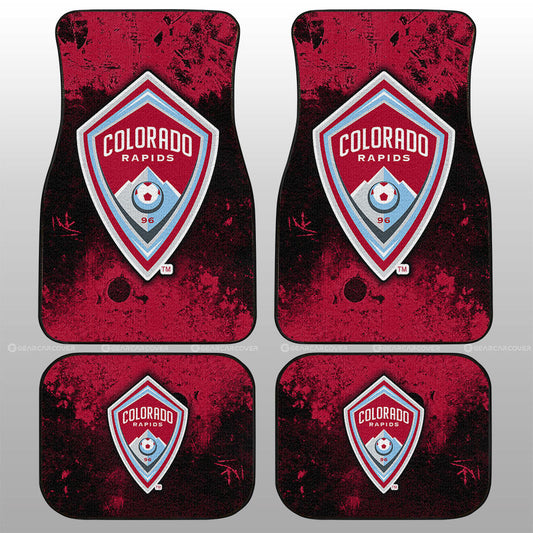 Colorado Rapids Car Floor Mats Custom Car Accessories - Gearcarcover - 1