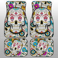 Colorado Rapids Car Floor Mats Custom Sugar Skull Car Accessories - Gearcarcover - 1