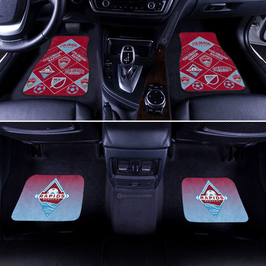 Colorado Rapids Car Floor Mats Sporty Team Collection - Gearcarcover - 2