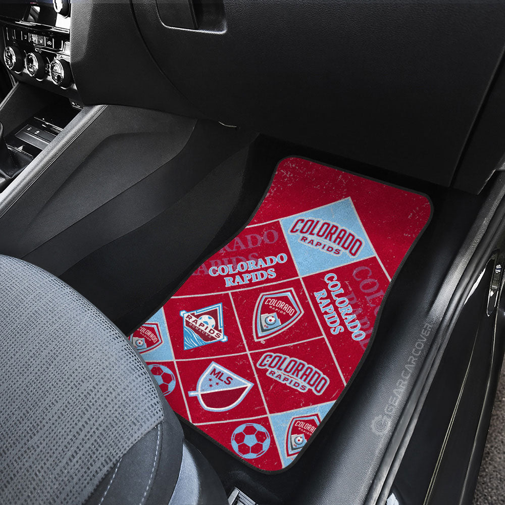 Colorado Rapids Car Floor Mats Sporty Team Collection - Gearcarcover - 3