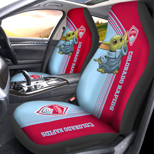 Colorado Rapids Car Seat Covers Baby Yoda Car Accessories - Gearcarcover - 1