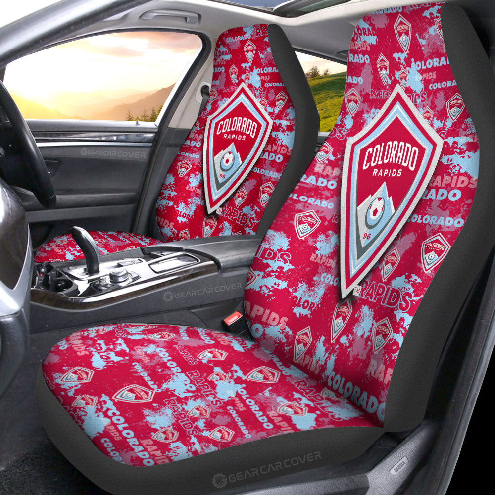 Colorado Rapids Car Seat Covers Custom Car Accessories - Gearcarcover - 1