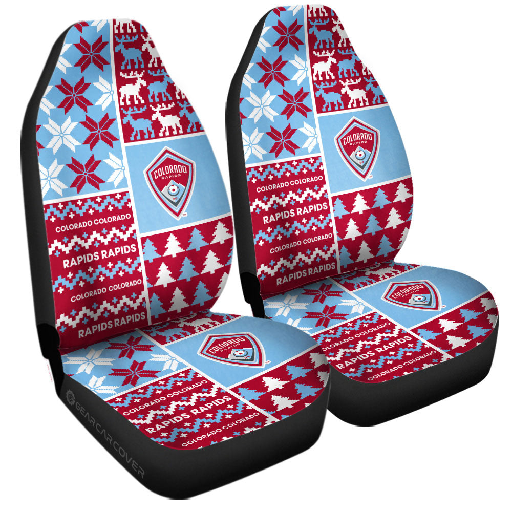 Colorado Rapids Car Seat Covers Custom Ugly Style Car Accessories - Gearcarcover - 3