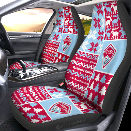 Colorado Rapids Car Seat Covers Custom Ugly Style Car Accessories - Gearcarcover - 1