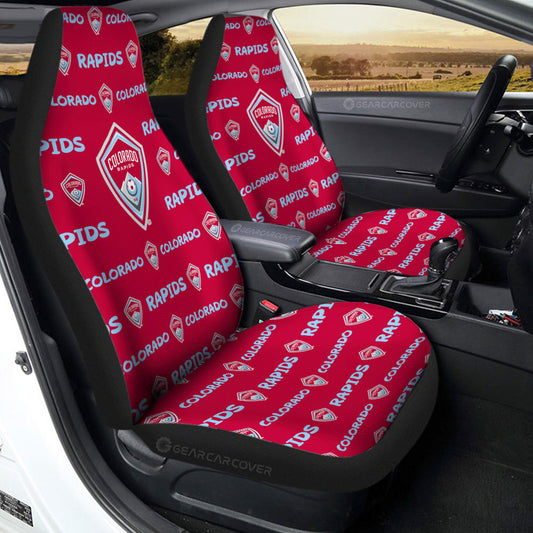 Colorado Rapids Car Seat Covers Sporty Team Collection - Gearcarcover - 2