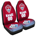 Colorado Rapids Car Seat Covers Sporty Team Collection - Gearcarcover - 3