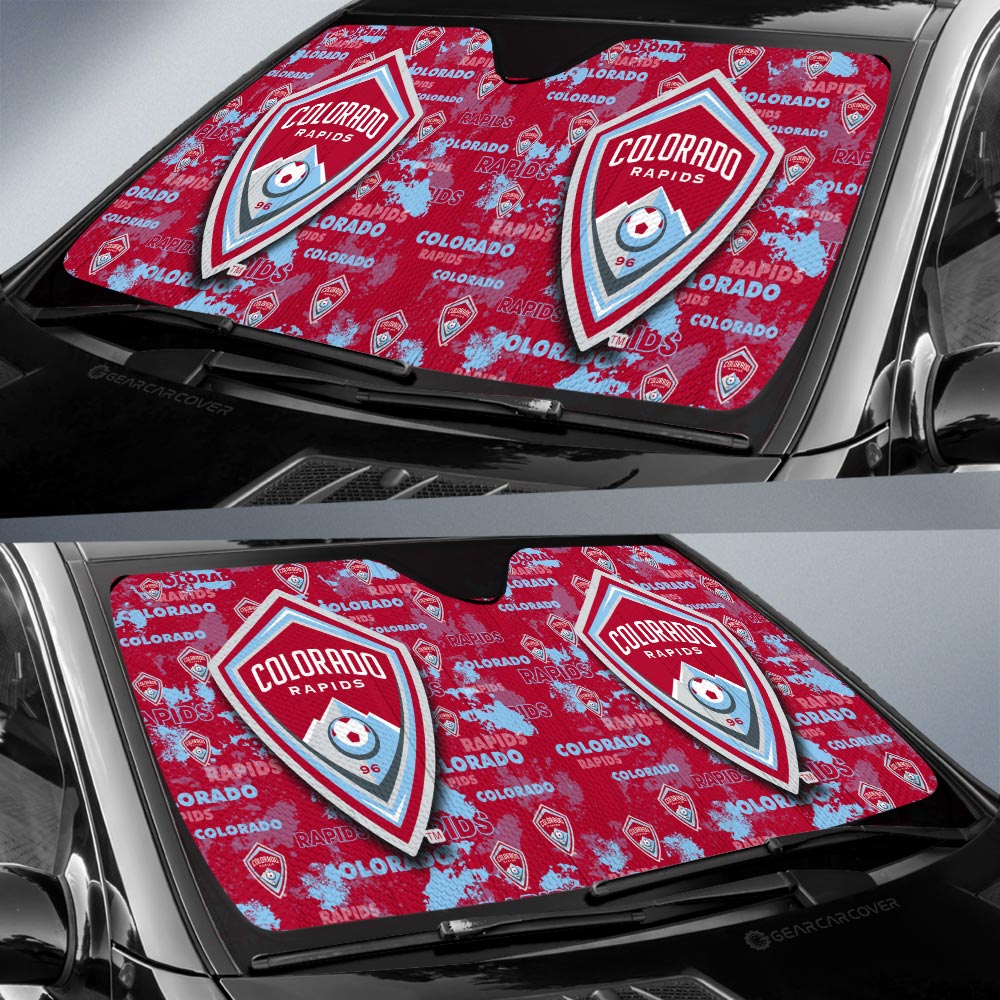 Colorado Rapids Car Sunshade Custom Car Accessories - Gearcarcover - 2