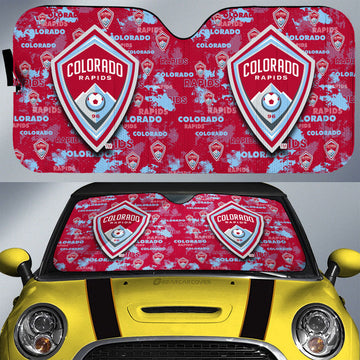Colorado Rapids Car Sunshade Custom Car Accessories - Gearcarcover - 1