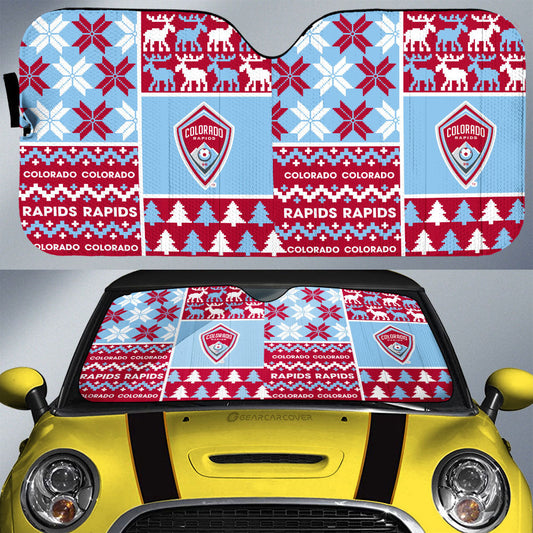 Colorado Rapids Car Sunshade Custom Ugly Style Car Accessories - Gearcarcover - 1