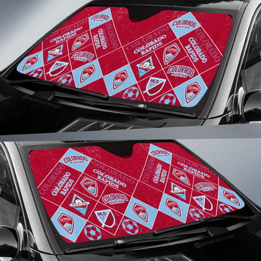 Colorado Rapids Car Sunshade Sporty Team Collection - Gearcarcover - 2