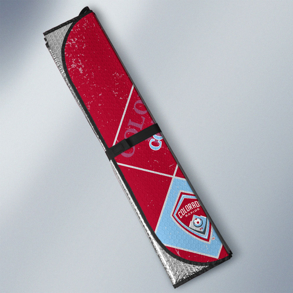 Colorado Rapids Car Sunshade Sporty Team Collection - Gearcarcover - 3