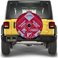 Colorado Rapids Spare Tire Covers Camera Hole Sporty Team Collection - Gearcarcover - 1