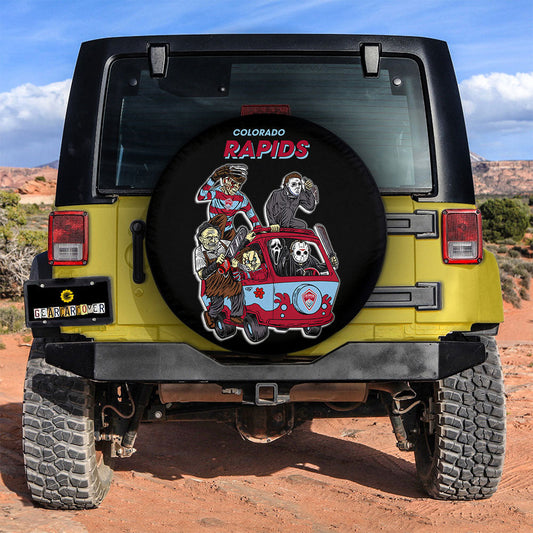 Colorado Rapids Spare Tire Covers Horror Characters Car Accessories - Gearcarcover - 2