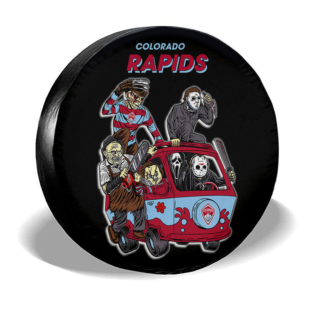 Colorado Rapids Spare Tire Covers Horror Characters Car Accessories - Gearcarcover - 3