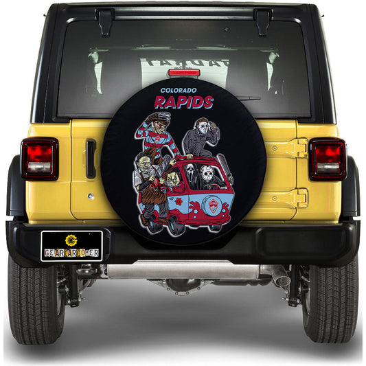 Colorado Rapids Spare Tire Covers Horror Characters Car Accessories - Gearcarcover - 1