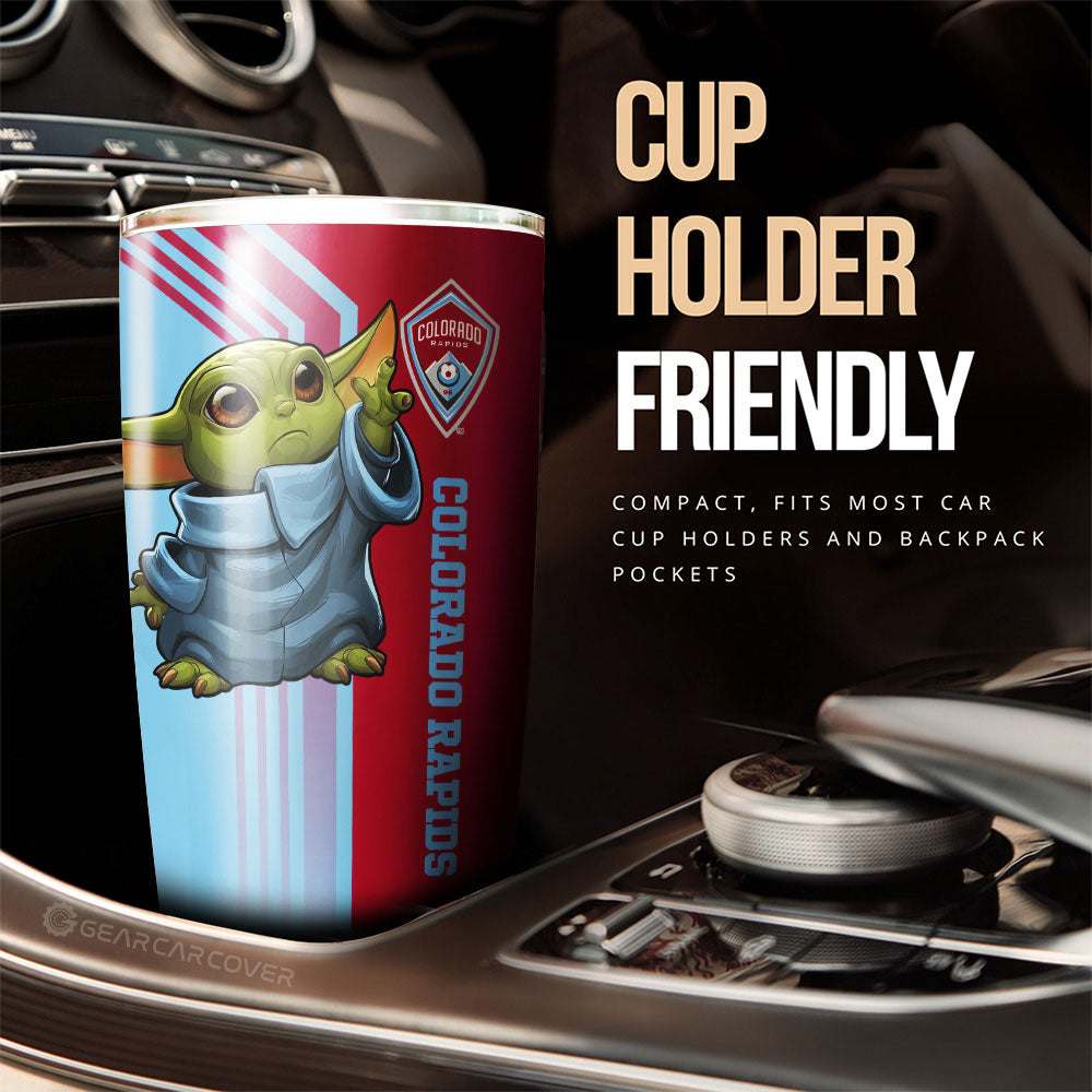 Colorado Rapids Tumbler Cup Custom Car Accessories - Gearcarcover - 3