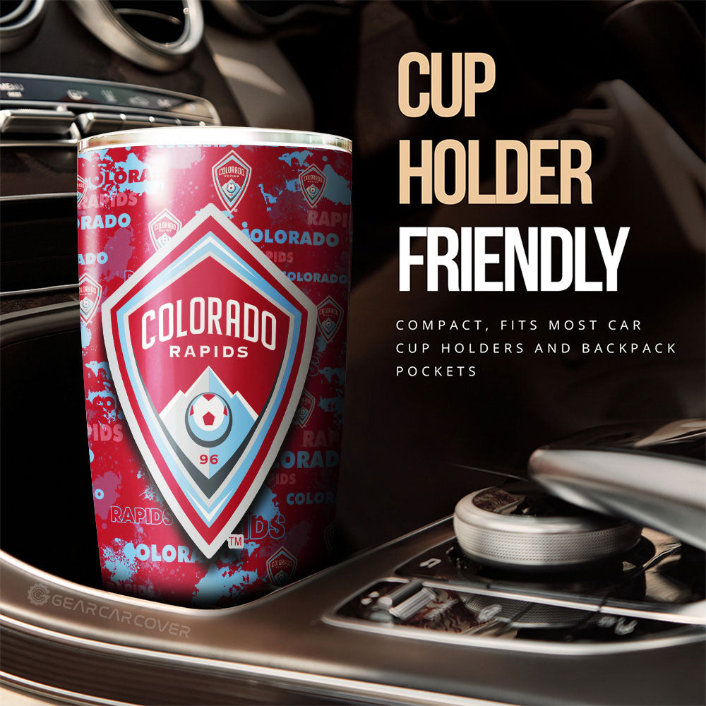 Colorado Rapids Tumbler Cup Custom Car Accessories - Gearcarcover - 3
