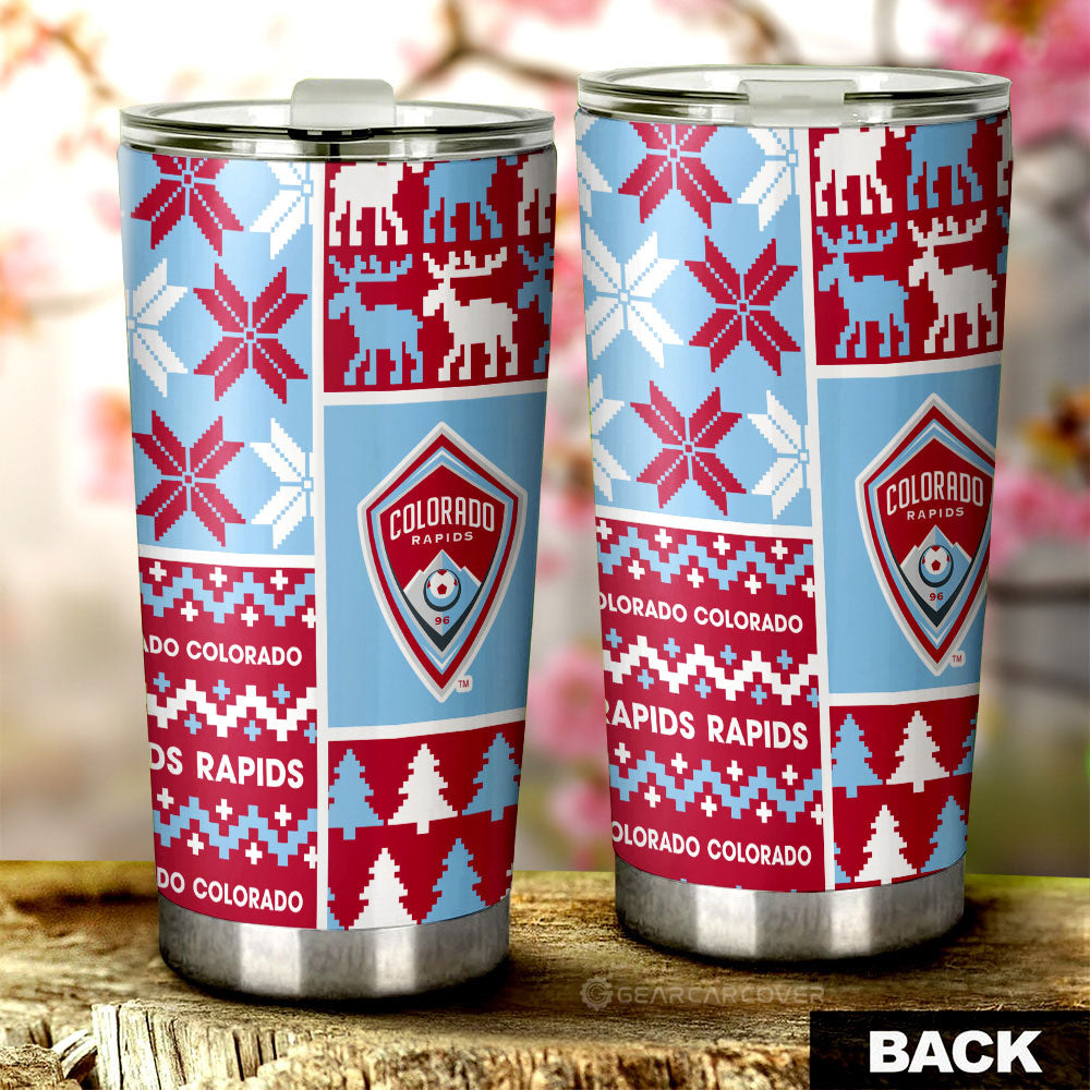 Colorado Rapids Tumbler Cup Custom Ugly Style Car Accessories - Gearcarcover - 2