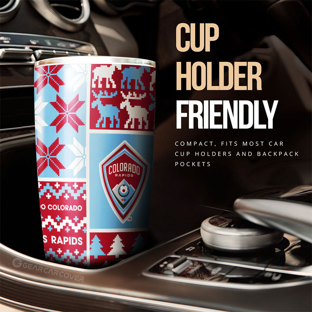 Colorado Rapids Tumbler Cup Custom Ugly Style Car Accessories - Gearcarcover - 3