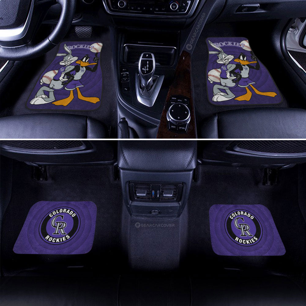 Colorado Rockies Car Floor Mats Custom Car Accessories - Gearcarcover - 2