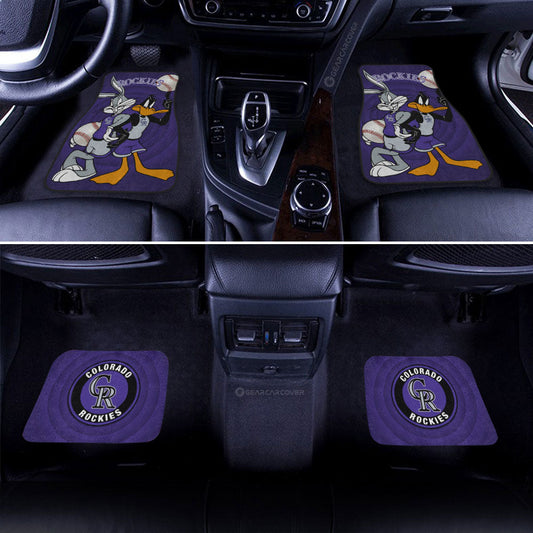 Colorado Rockies Car Floor Mats Custom Car Accessories - Gearcarcover - 2