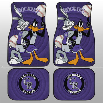 Colorado Rockies Car Floor Mats Custom Car Accessories - Gearcarcover - 1