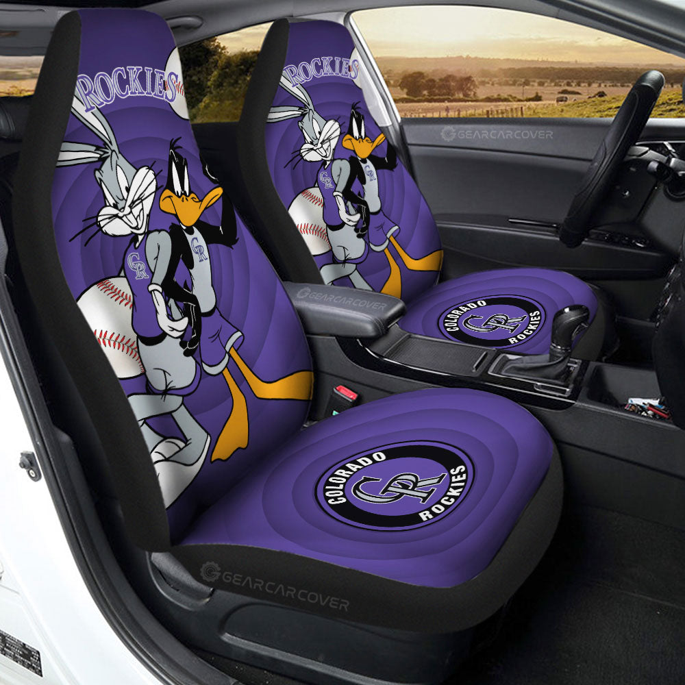 Colorado Rockies Car Seat Covers Custom Car Accessories - Gearcarcover - 2