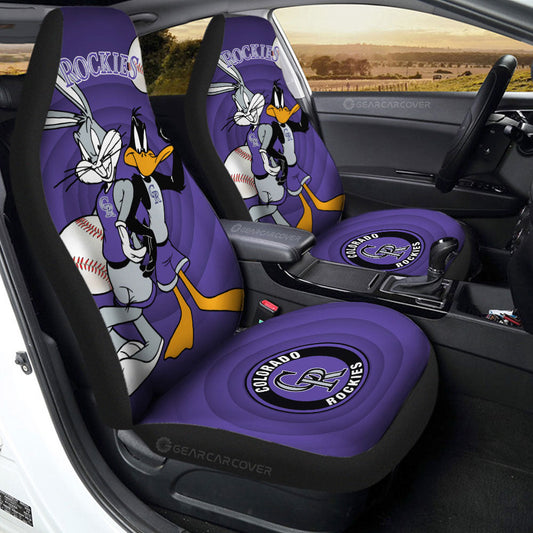 Colorado Rockies Car Seat Covers Custom Car Accessories - Gearcarcover - 2